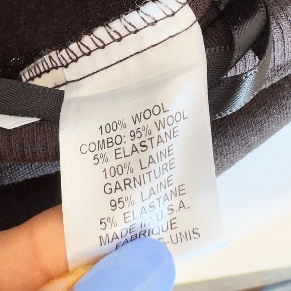 Diane Von Furstenberg Lauren 100% Wool Puff Short Sleeved Wrap Dress Sz 6 - Picture 13 of 16